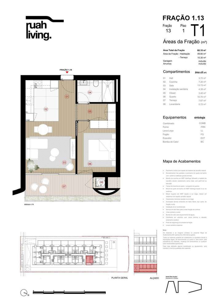 Apartamento T1 - Makila Residences 1.13-22