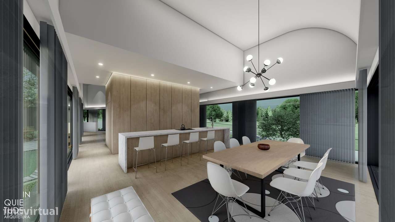 Moradia isolada T5 com 4 Suítes, Piscina, Garagem com 150m2 - Grande imagem: 5/32