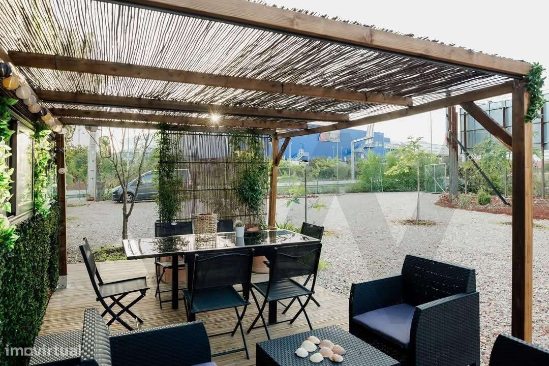 Mar Shopping Algarve - Terreno de 760m2 com T2 com 65m2 como novo-12