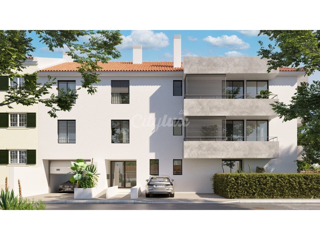 Apartamento T3 novo, centro de Carcavelos