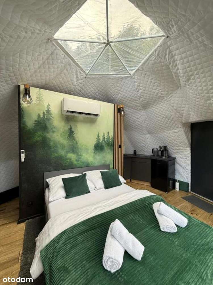 Gotowa baza w górach / Działka budowlana 1000m2 z kopułą i jacuzzi