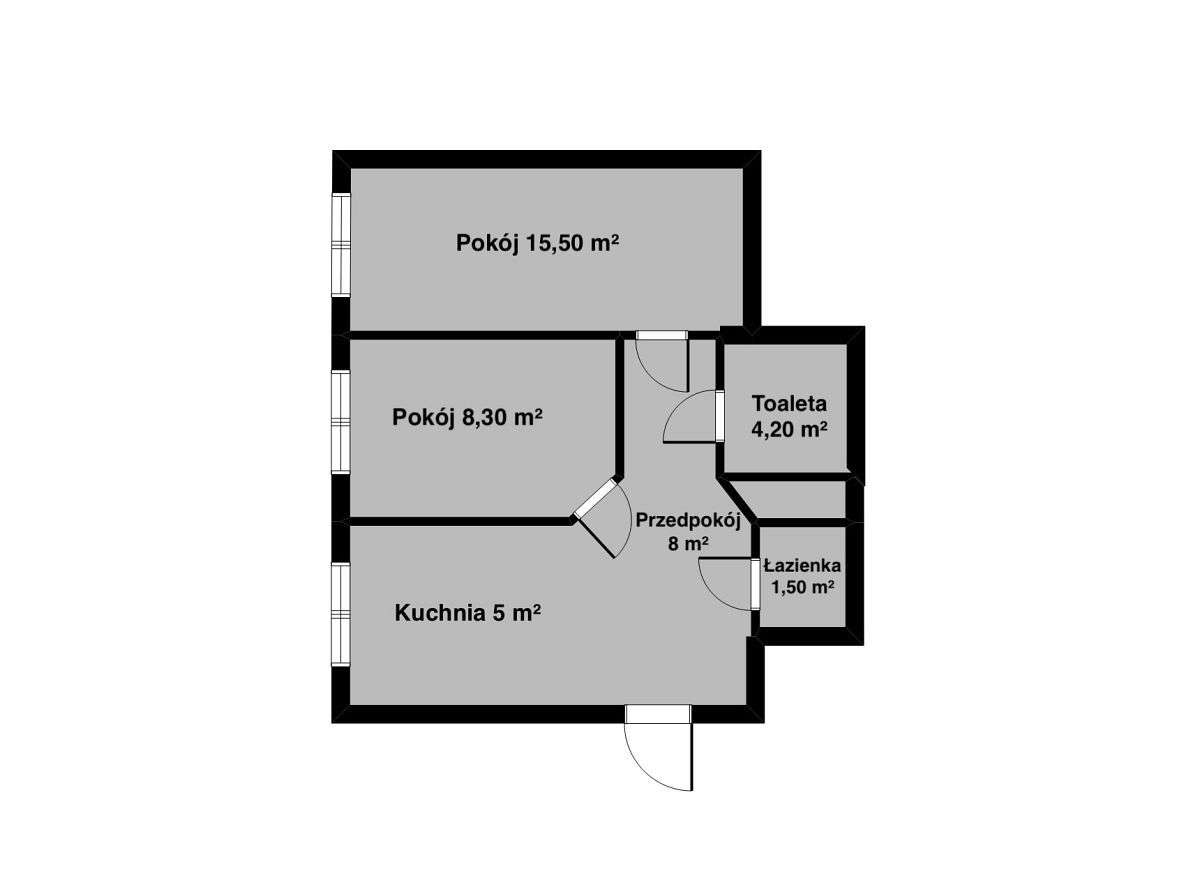 Dwupokojowe mieszkanie w centrum Lublina-10