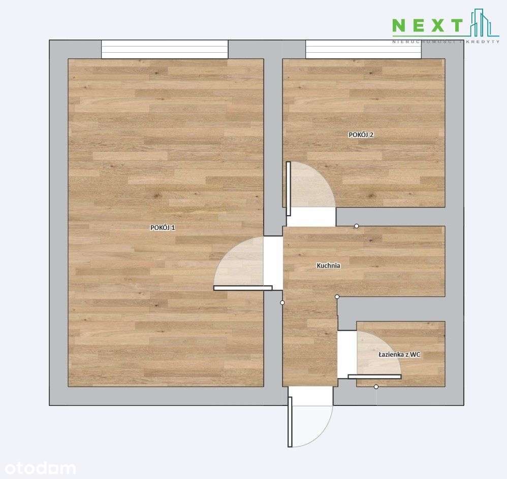 2 pokoje w bardzo dobrej lokalizacji-9