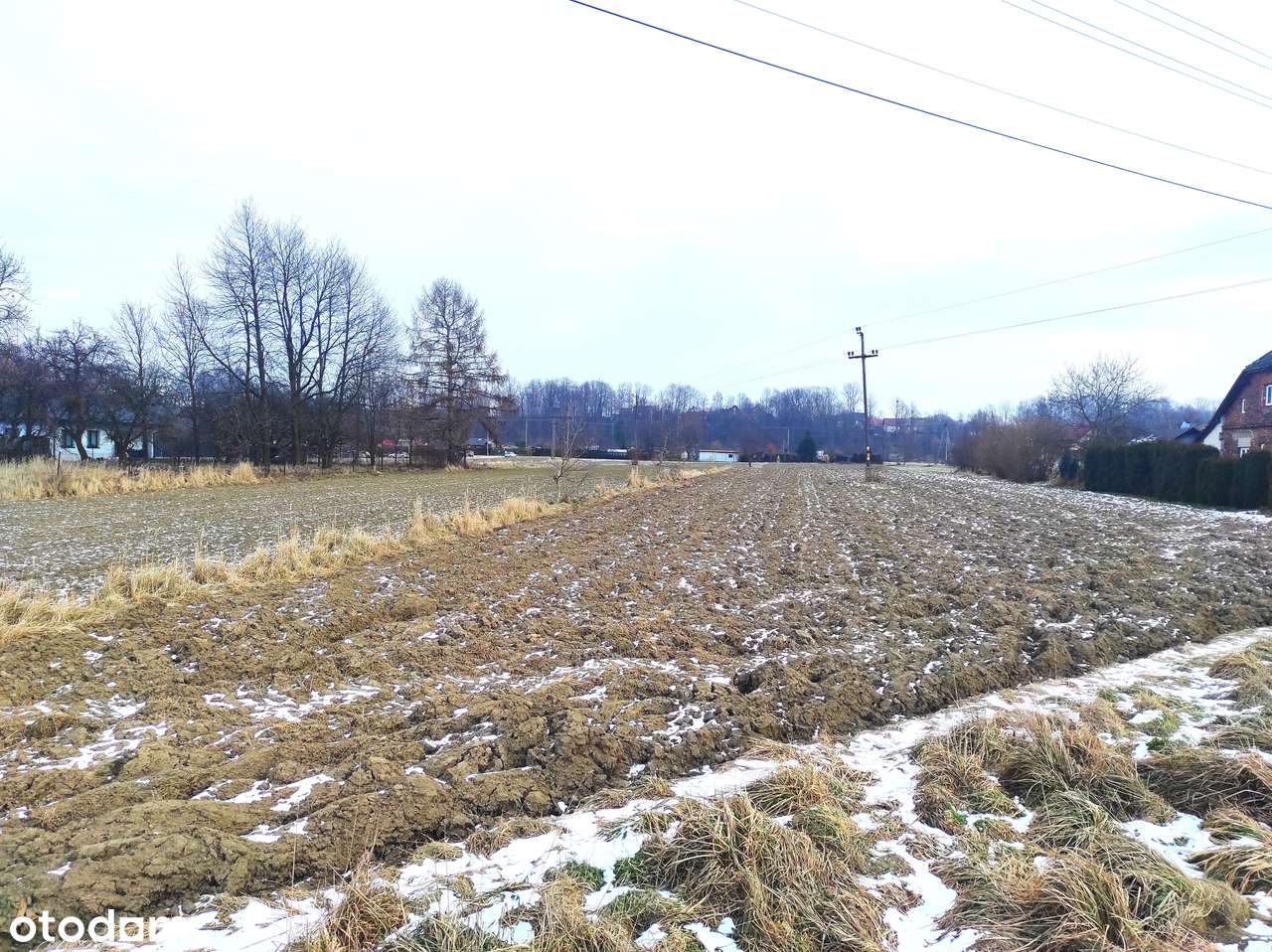 DUŻA DZIAŁKA BUDOWLANA NA SPRZEDAŻ 70 ARÓW KĘTY-5