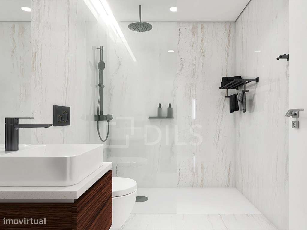 Apartamento T1, em novo empreendimento, em Matosinhos - Grande imagem: 5/56