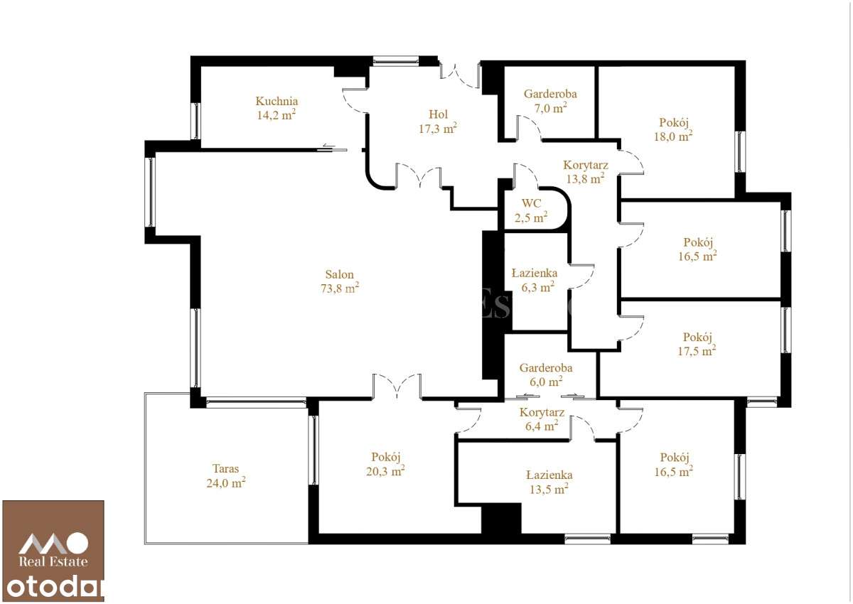 Penthouse 257 m2 | Dwa tarasy | Garnizon-11