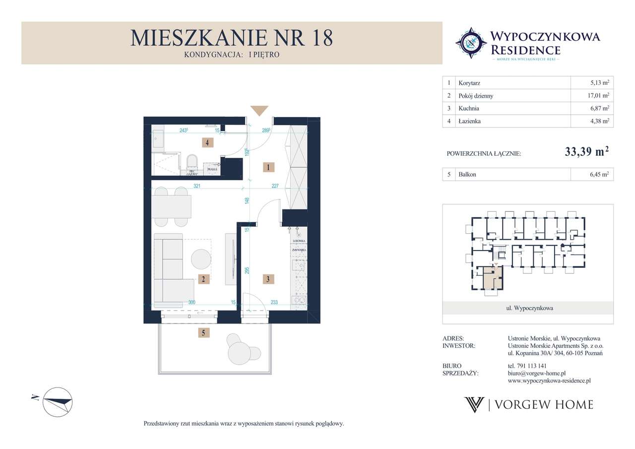 Przedsprzedaż - nowe od dewelopera. Blisko morza. Oddzielna kuchnia-1