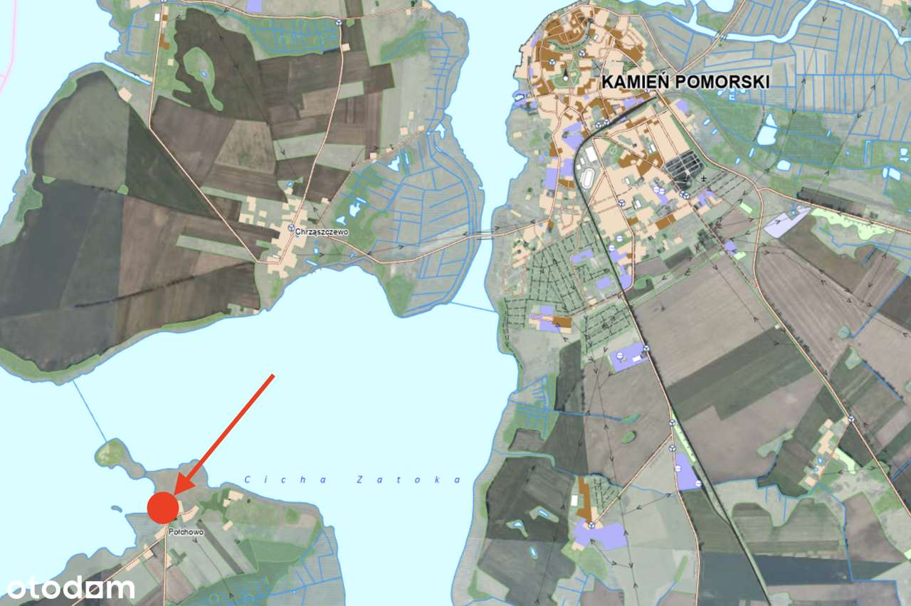 Grunt inwest. nad Zalewem | WZ na 10 domów |Połchowo - Kamień Pomorski - Pełny obrazek: 5/15