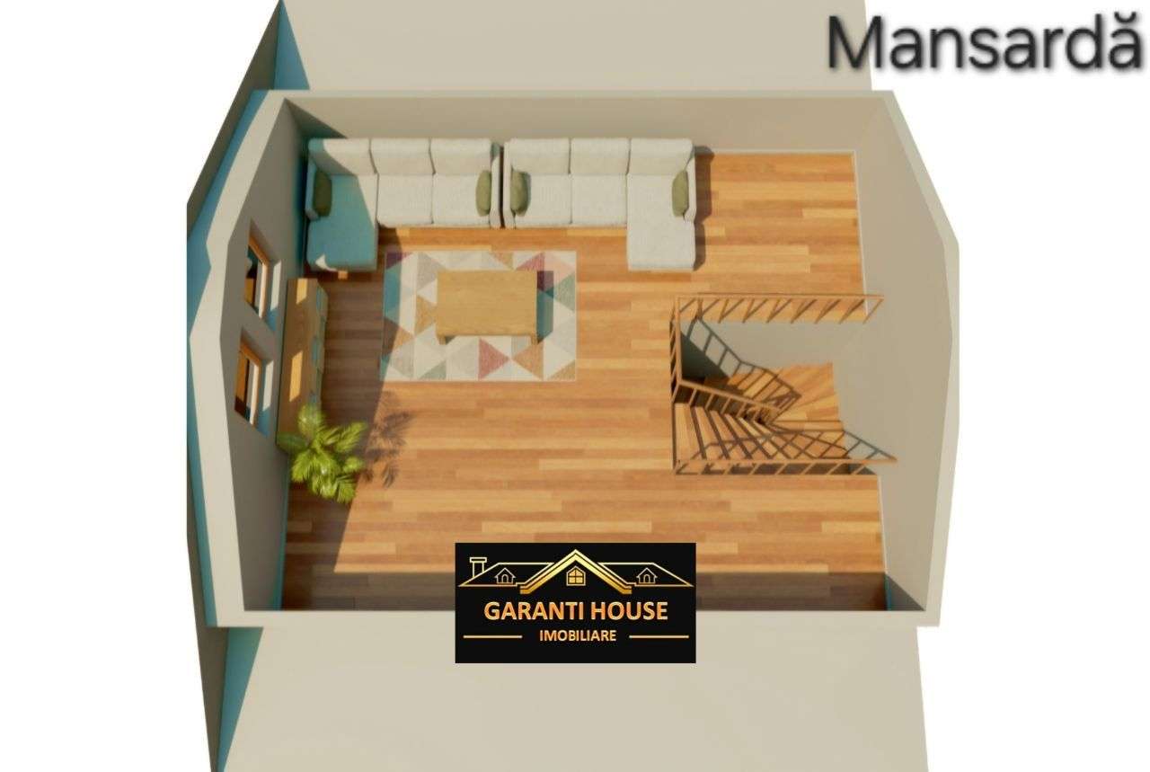 Zona Oltului, case însiruite, 198 mpc, 2 parcari exterioare, 185 000€ - Imagine principală: 5/6