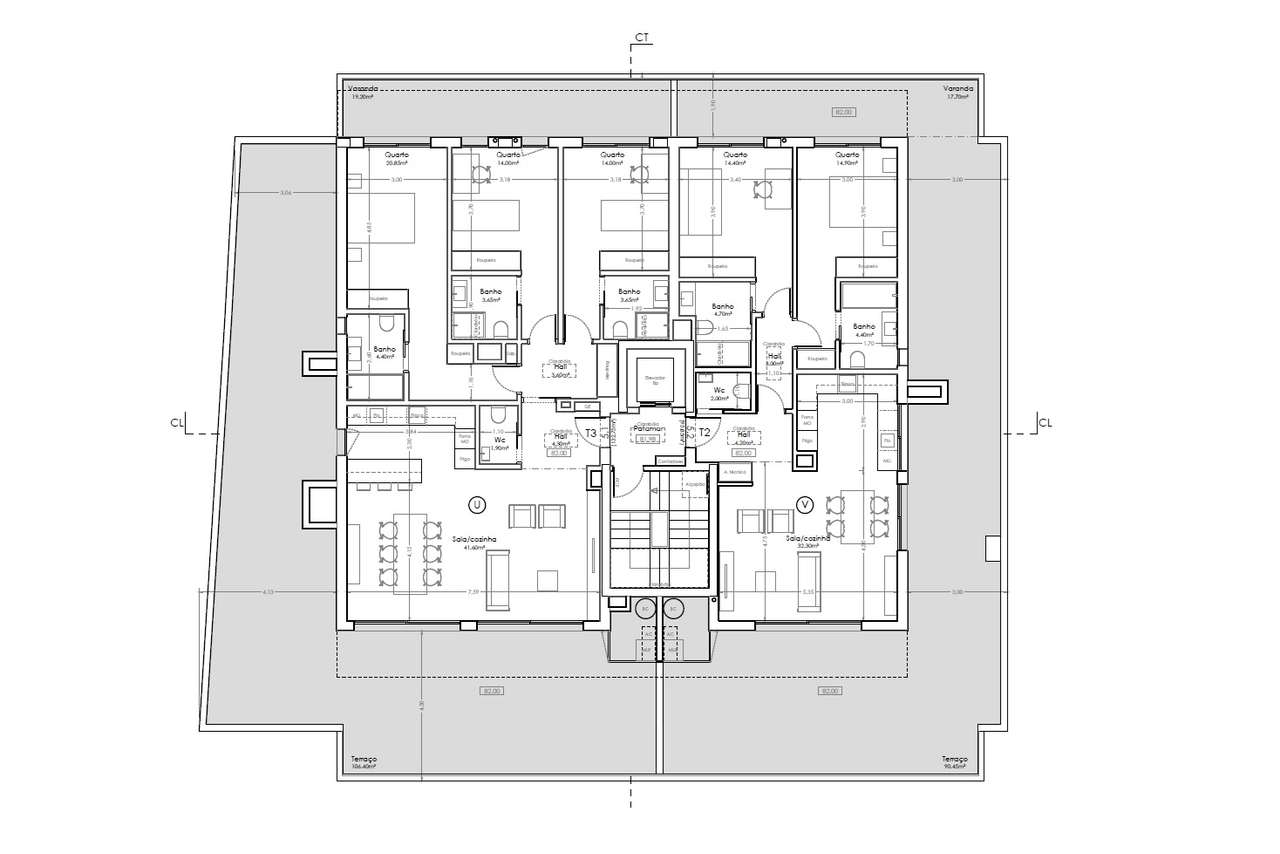 Apartamento T3 Venda em São Félix da Marinha,Vila Nova de Gaia - Grande imagem: 4/4