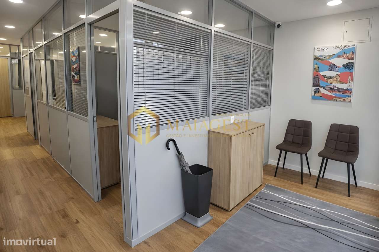 Gabinetes Novos para Arrendamento junto à Rotunda da Areosa - Grande imagem: 3/9