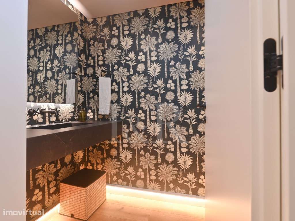 Apartamento T4 duplex com dois terraços e piscina em Belém-14