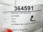 LISTWA WTRYSKOWA   VOLVO V40 liftback (525, 526) 2012 - 2022 T2 90 kW [122 KM] benzyna 2015 - 2022 - 6