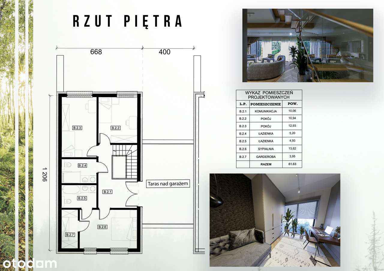 Dostępny w lutym 2026. Nowoczesny dom jednorodzinny 138m2, dz. 1000m2 - Pełny obrazek: 5/16