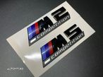 Emblema BMW M 1 2 3 4 5 6 Competition negru - 2