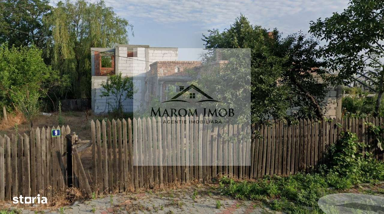Casă la roșu P+E, 1000 mp teren, utilități, acces asfaltat – Câmpurelu-0