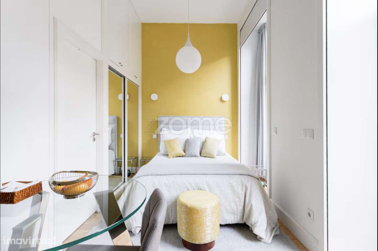 T0 em Sá da Bandeira com Terraço, Porto - Studio Living - Grande imagem: 5/19