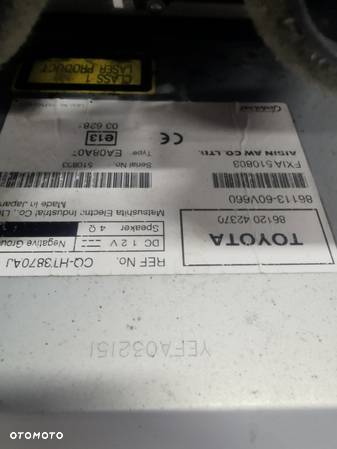 Toyota Rav4 Rav 4 Lift 2010 r nawigacja B9017 HDD 86113-60V660 - 3