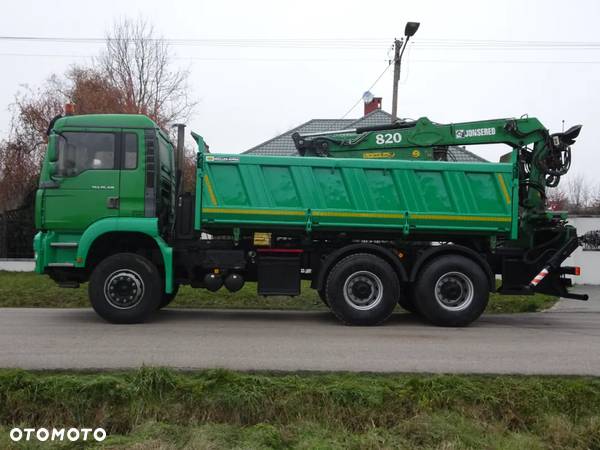 MAN 26.410 Wywrotka 6x4 Kiper Meiller Hydroburta HDS Jonsered stare tacho - 4