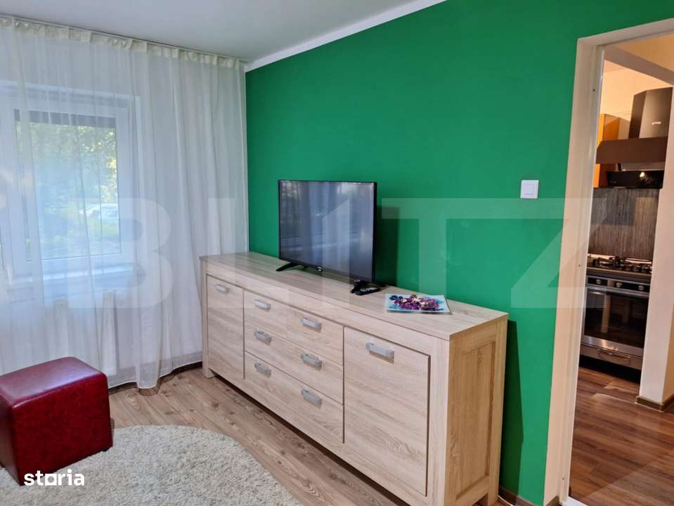 Apartament 2 camere, parter – complet renovat, mobilat si utilat – - Imagine principală: 4/10