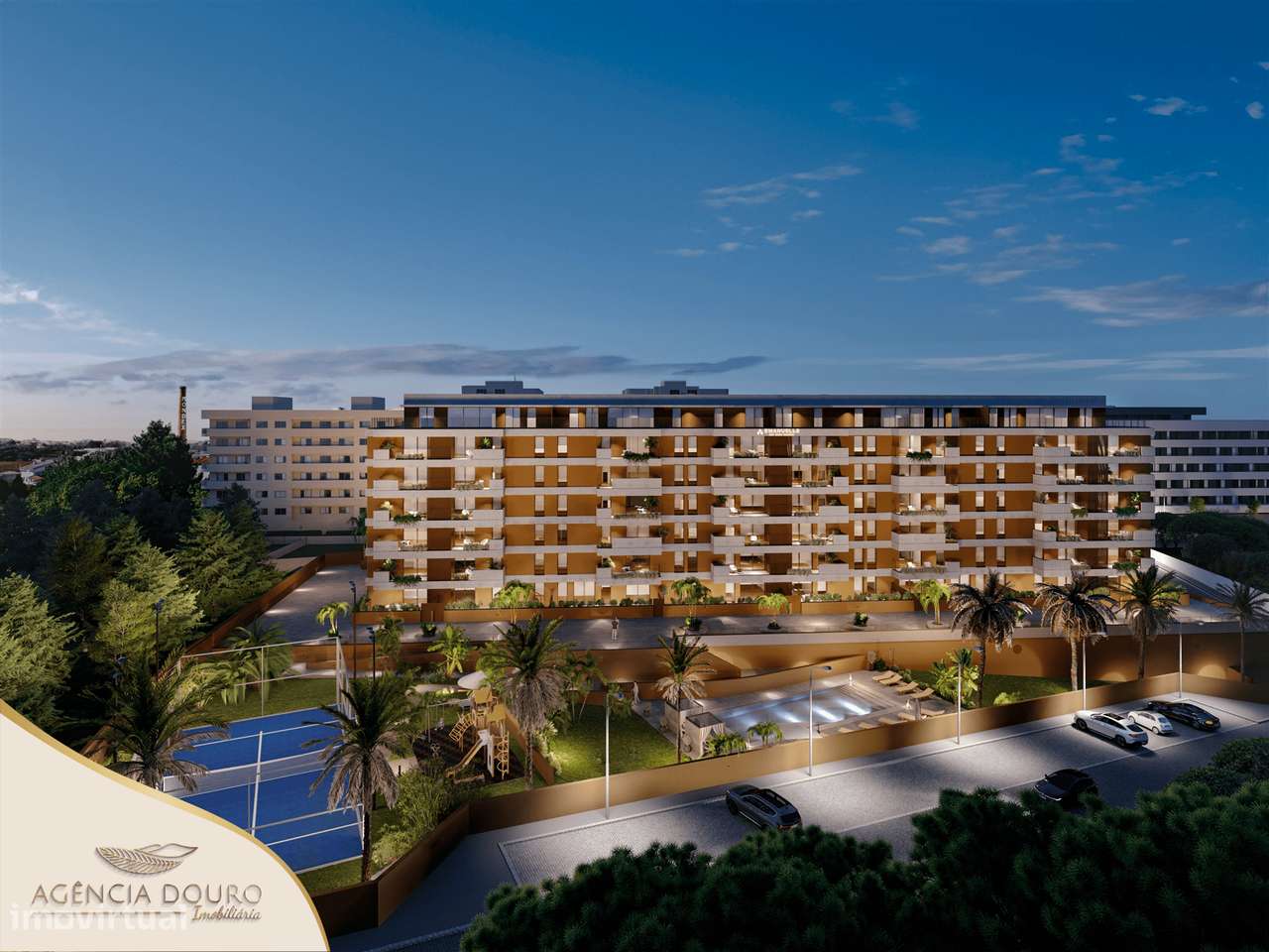 Apartamento T2 com varanda, condomínio fechado no coração de Rio Tinto-12