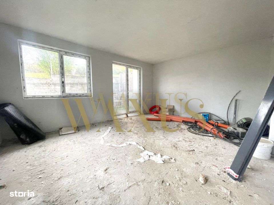 Duplex semifinisat de vanzare, 116mp, 200mp teren, zona Vivo I Razoare - Imagine principală: 4/10