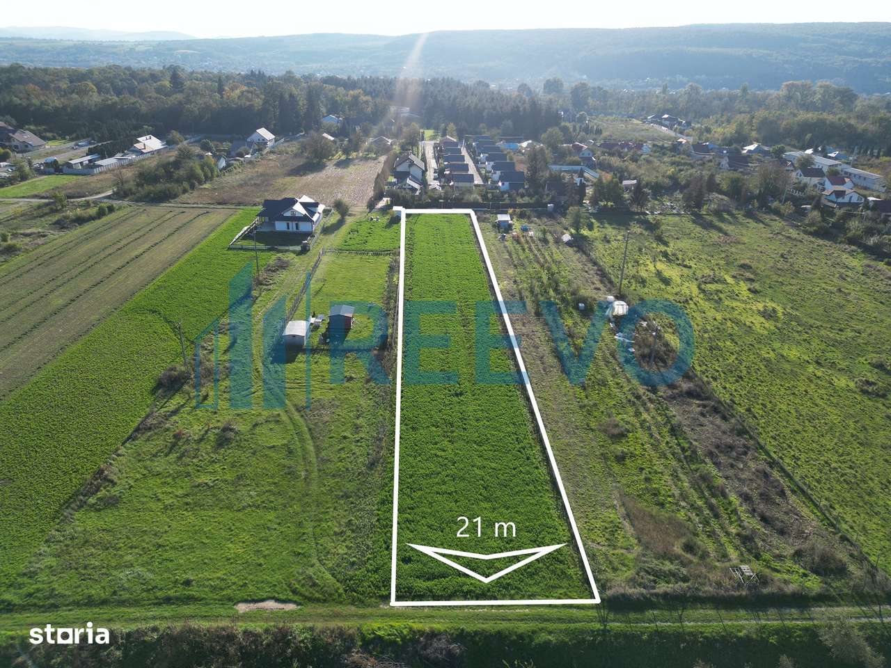 Teren 3.600 mp Lilieci - Imagine principală: 2/4