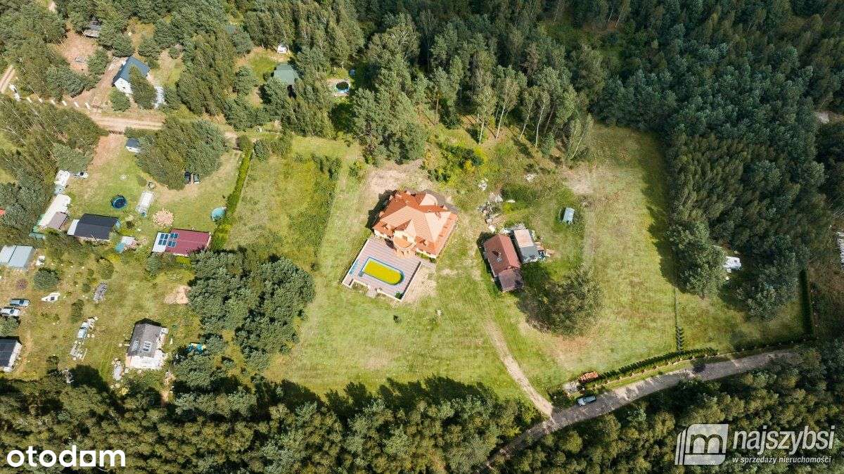 Biały Bór - z dużą działką, nad jeziorem - Pełny obrazek: 4/20