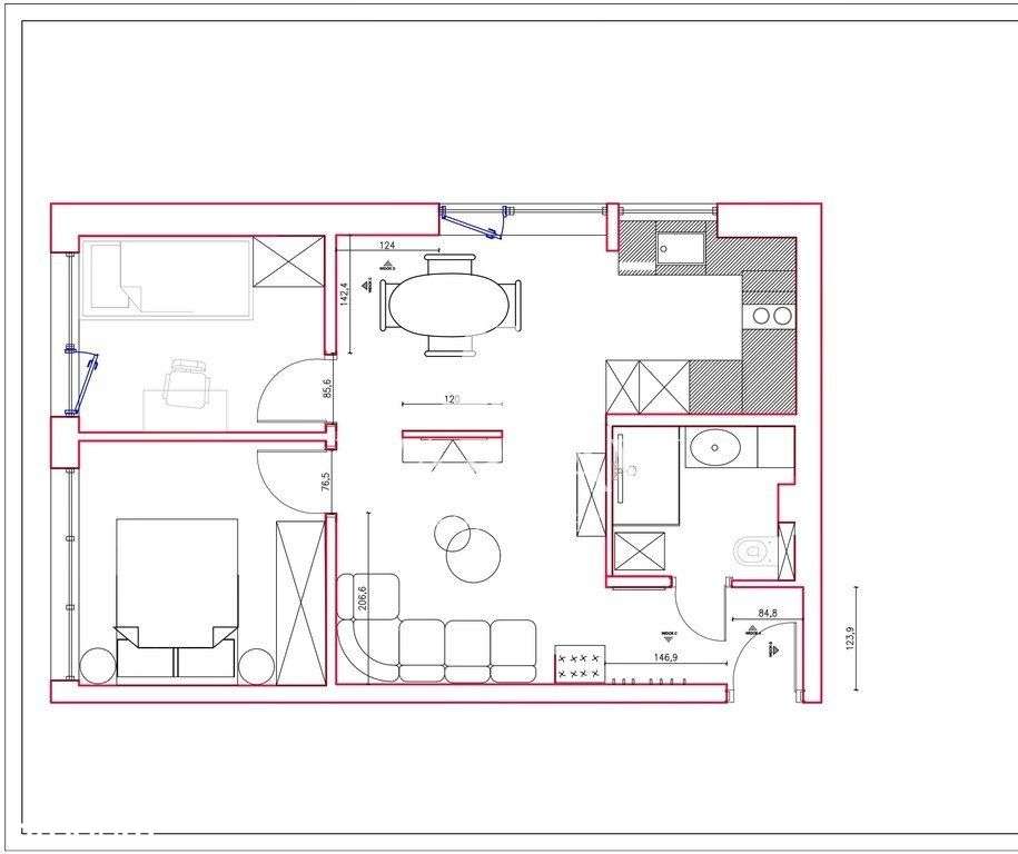 3 pokoje, Pańska, Metro Rondo Onz, klimatyzacja-9