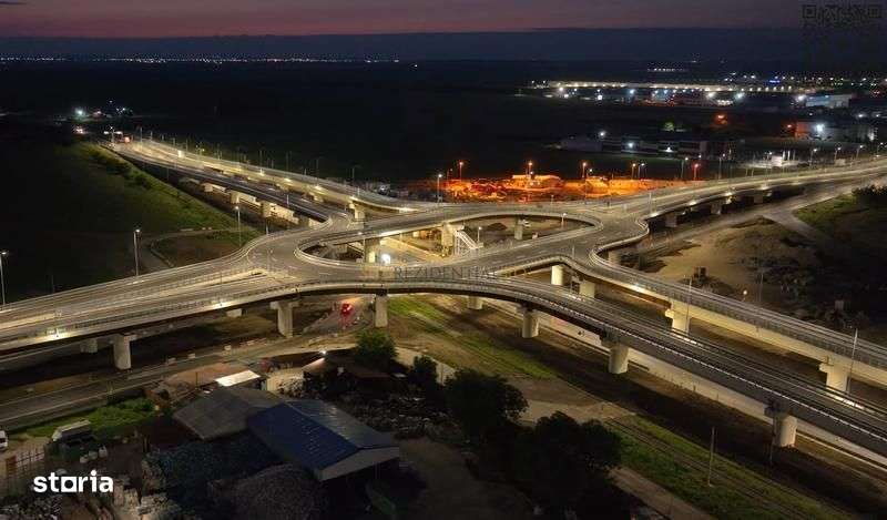 Lot de teren compact, 8 hectare,deschidere 180 ml,DN4,Popesti-Leordeni - Imagine principală: 5/11