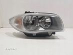 BMW 1 E81 E87 LAMPA PRAWY PRZÓD EU SPRAWNA CAŁA ORYGINAŁ - 1