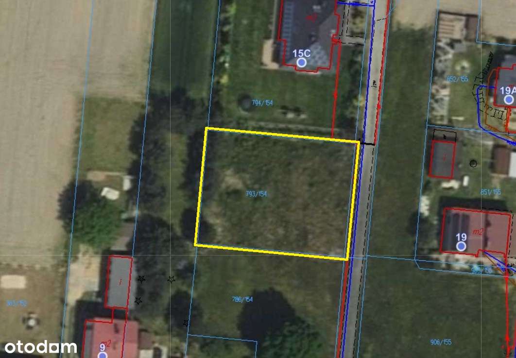 działka budowlana Orzesze Gardawice 800 m2-2