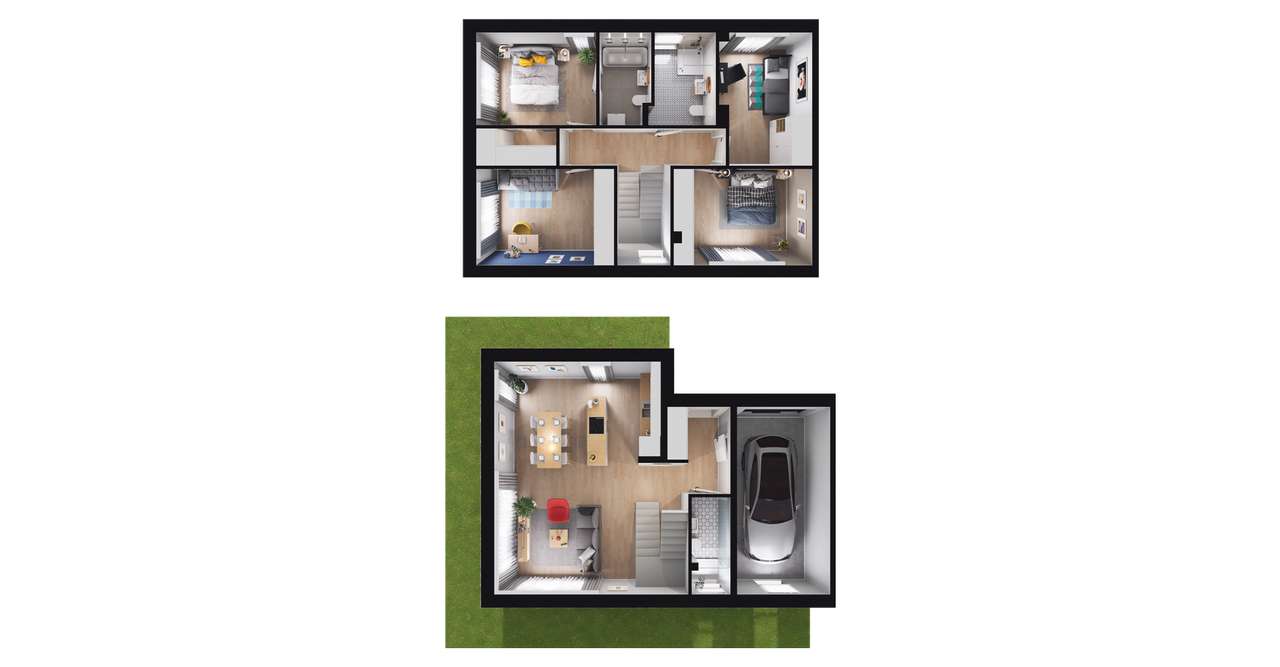 Kameralne osiedle - 12 domów | 5-pok. dom | 31A - Pełny obrazek: 2/8