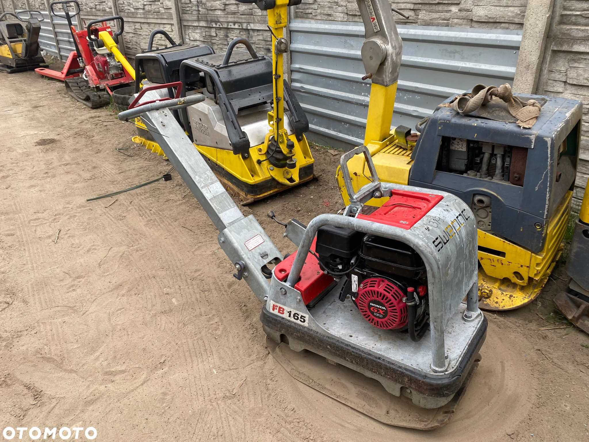 Zagęszczarka gruntu weber cr3 200kg 2012r Wacker ubijarka - 3