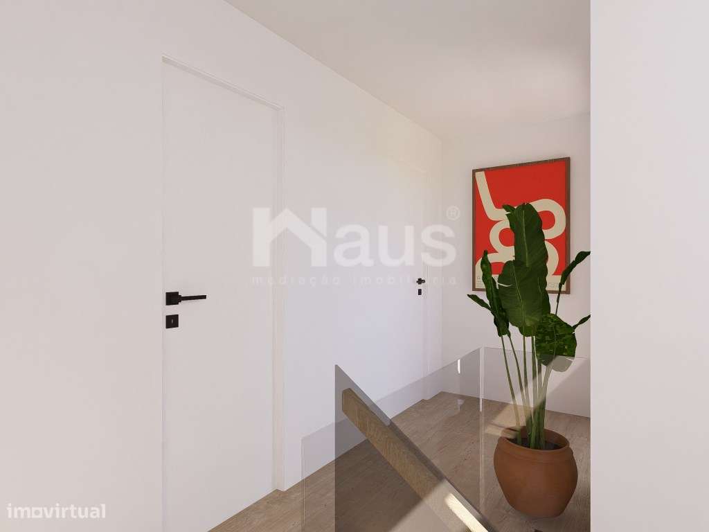 Moradia Geminada T3 com logradouro em fase de construção-22