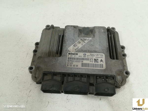 CENTRALINA MOTOR UCE PEUGEOT 206 FASTBACK 2004 -0281011089 - 3