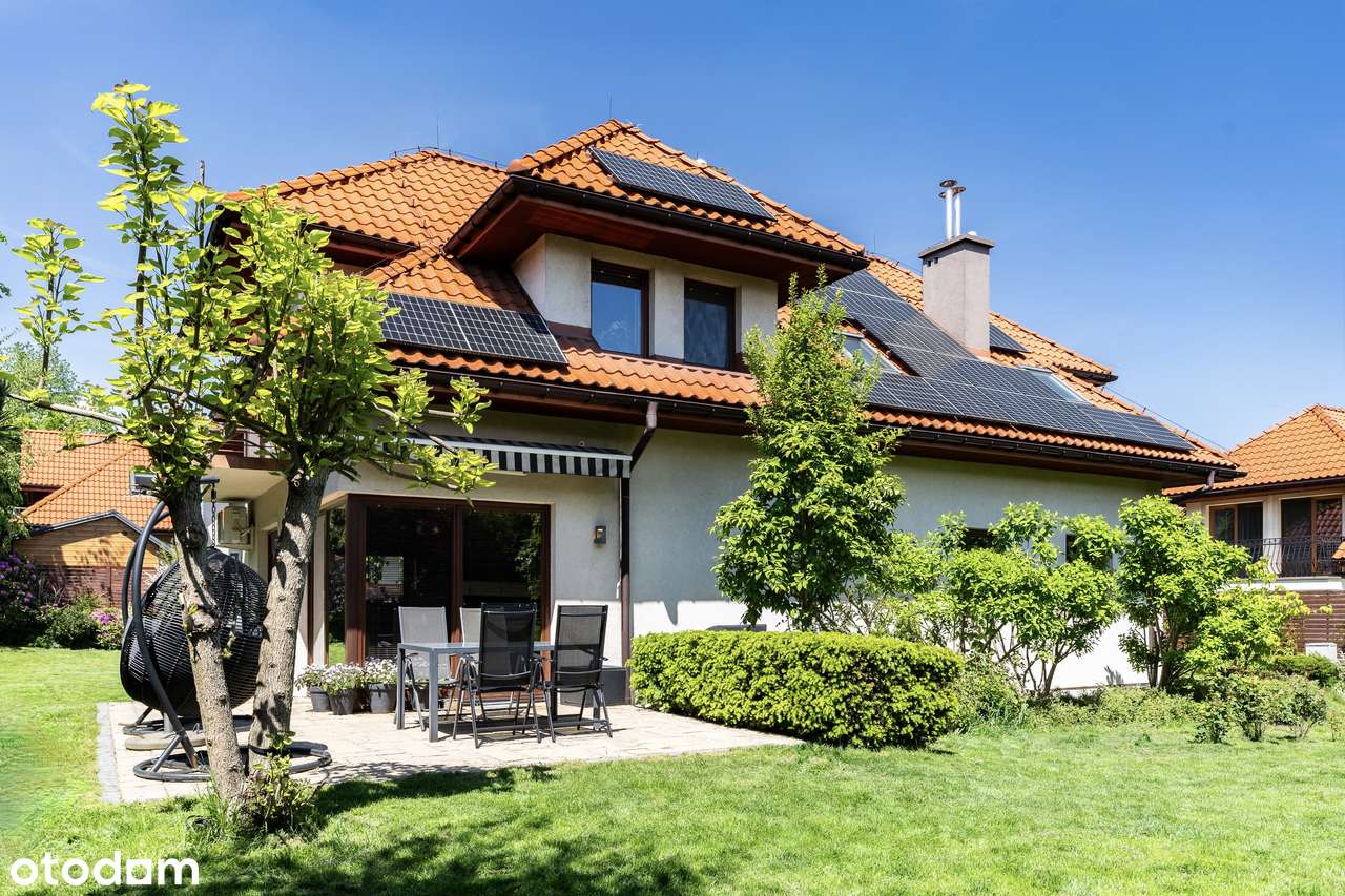 Zadbany ogród • Fotowoltaika • Klimatyzacja • Kominek-1