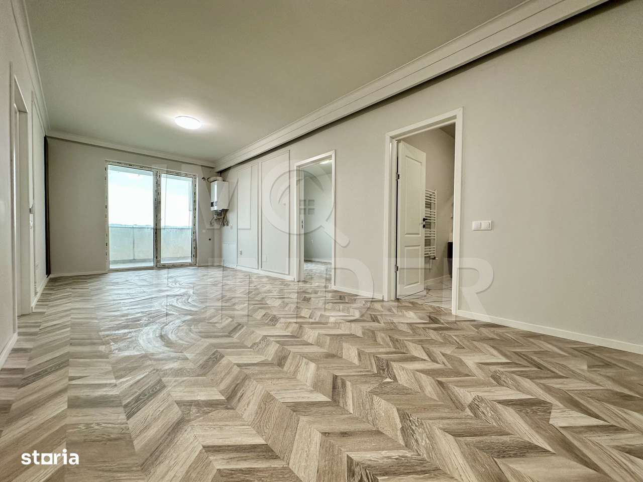 Apartament 3 camere, imobil nou finalizat cu CF, finisat, zona Intre L - Imagine principală: 1/13