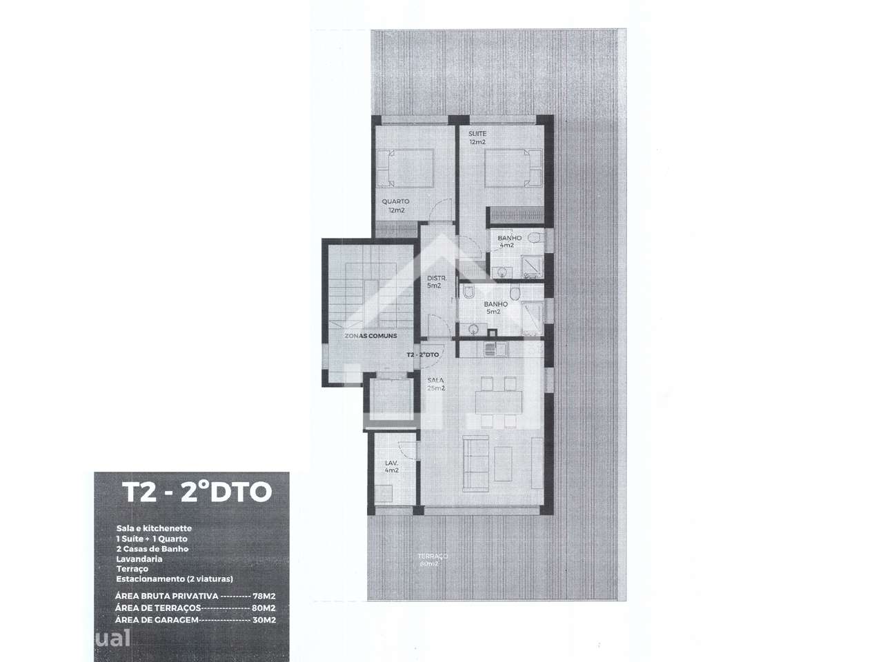 T2 com Terraço NOVO - Argoncilhe - Grande imagem: 4/12