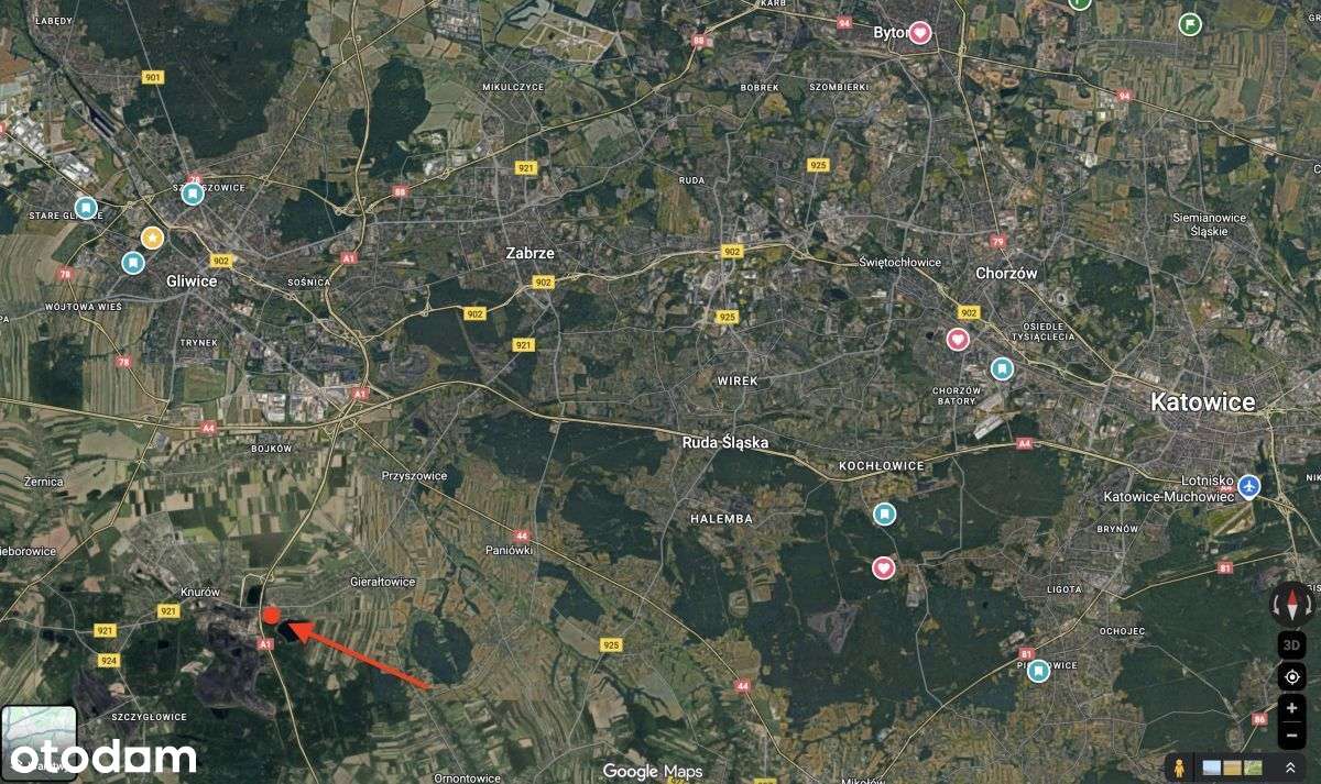 Teren tuż przy A1. Pod hale, produkcje ! - Pełny obrazek: 5/12