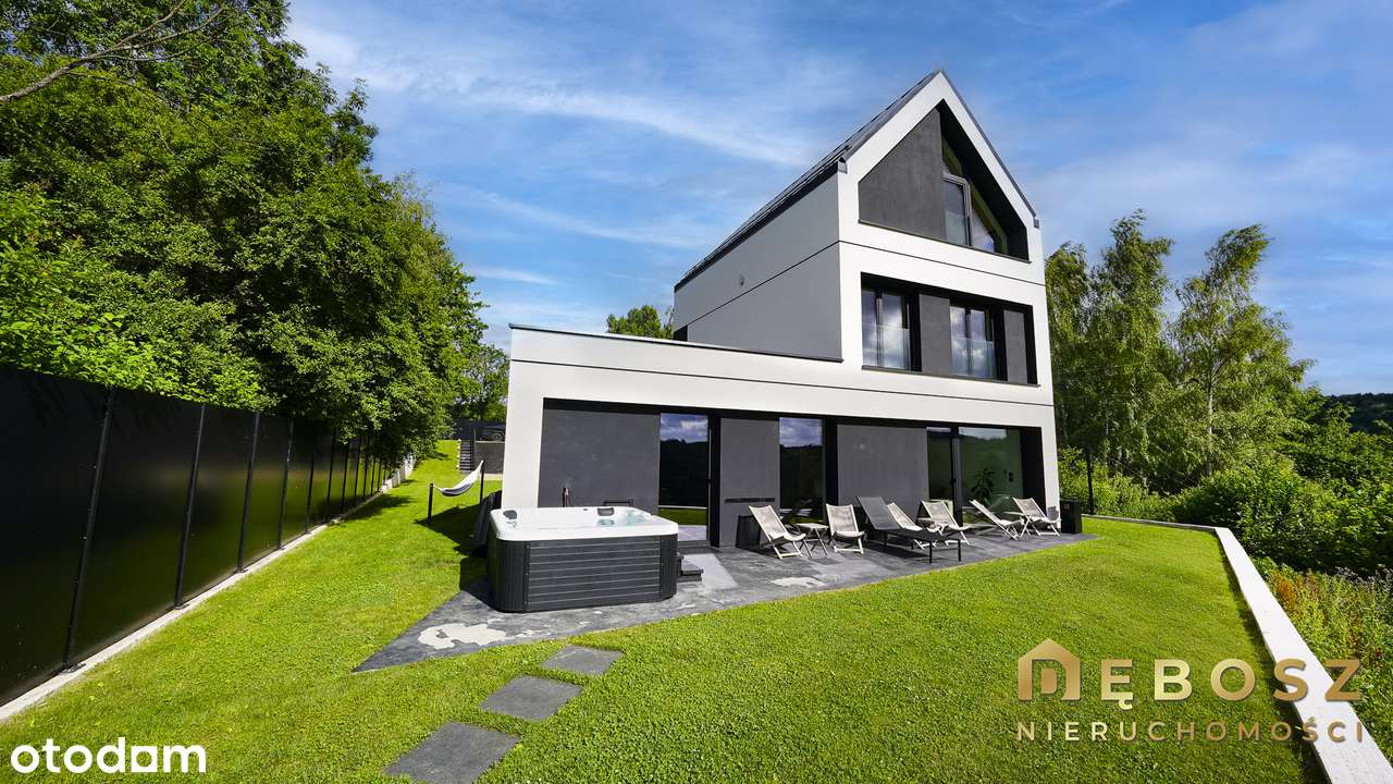 Kobylec | Futurystyczny i elegancki Dom pod Lasem - 132m2-16