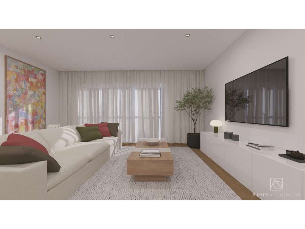 Apartamento T3 | Arrecadação | Lugar de Garagem | 2 Varandas - Grande imagem: 3/13