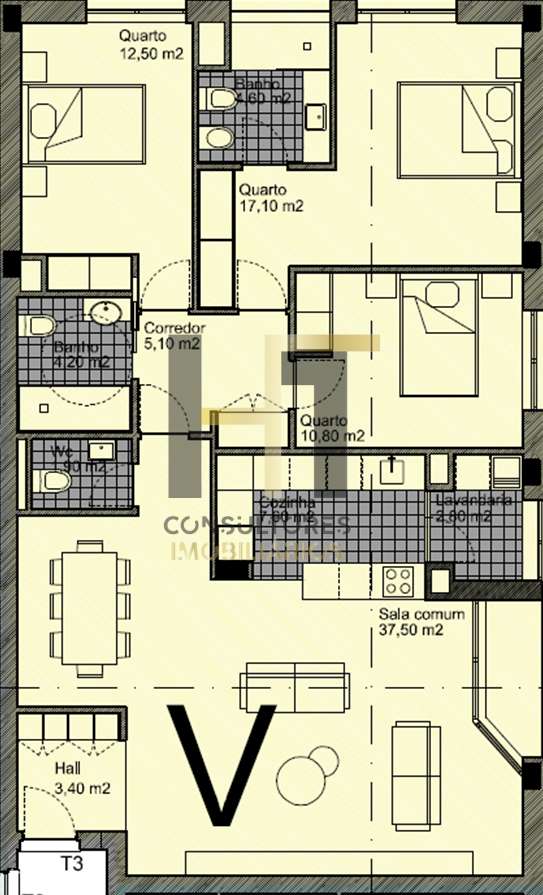 Apartamento | T3 | Suíte | 2 Frentes | Ermesinde-18