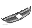 GRELHA FRONTAL LOOK AMG C63 PARA MERCEDES CLASE C W205 14-18 CAMARA CROMADA - 2