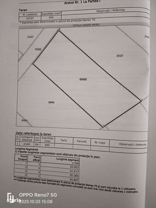 Teren de vanzare 1000 mp cu autorizatie de constructie - Imagine principală: 5/5