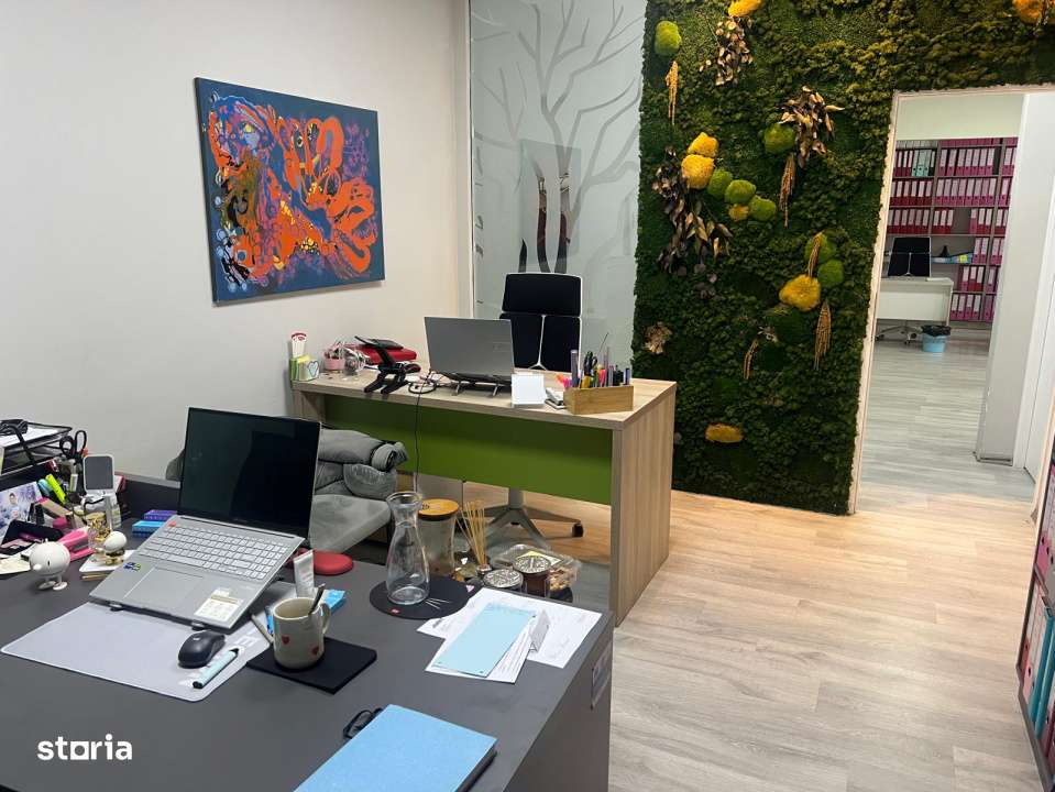 Spatiu birou 220 mp, mobilat utilat, parter, 8 incaperi-5