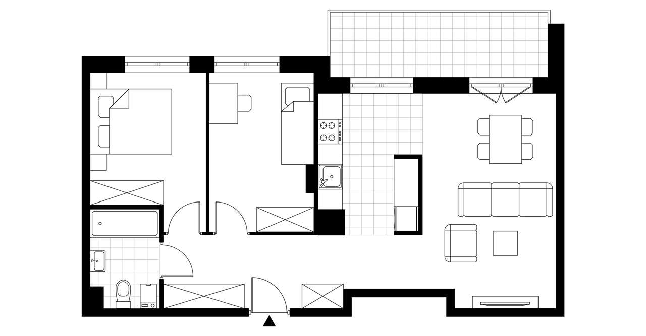3-pokojowe mieszkanie 59m2 + balkon Bez Prowizji - Pełny obrazek: 4/9