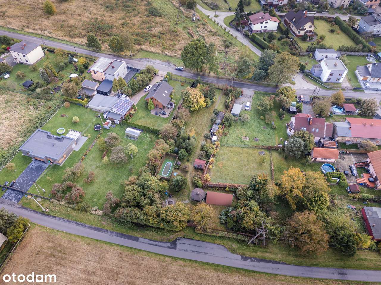 Działka  2057 m² z domkiem i basenem | Rybnik – Kamień | Uzbrojona!-2