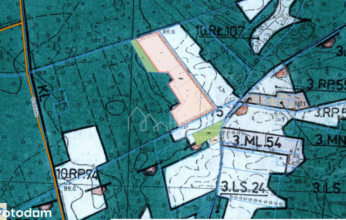 Grunty pod zabudowę mieszkaniową - Wąsowo-1