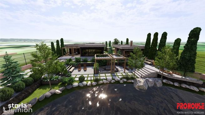 Serbanesti - teren 1.000mp - cu lac amenajat-1